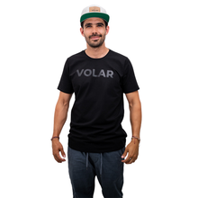 Cargar imagen en el visor de la galería, Camiseta Negra Volar Negro