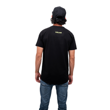 Cargar imagen en el visor de la galería, Camiseta Negra Avion Neon