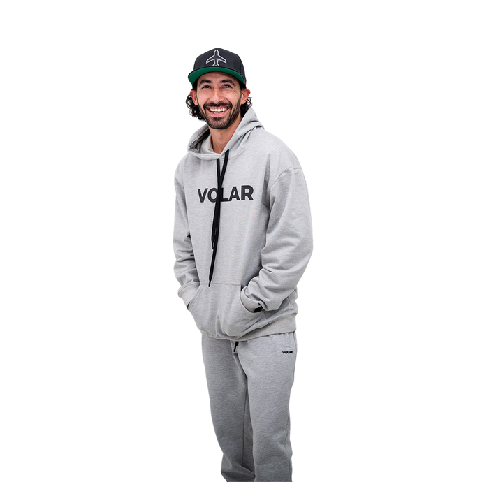 Hoodie Volar Classic Gris