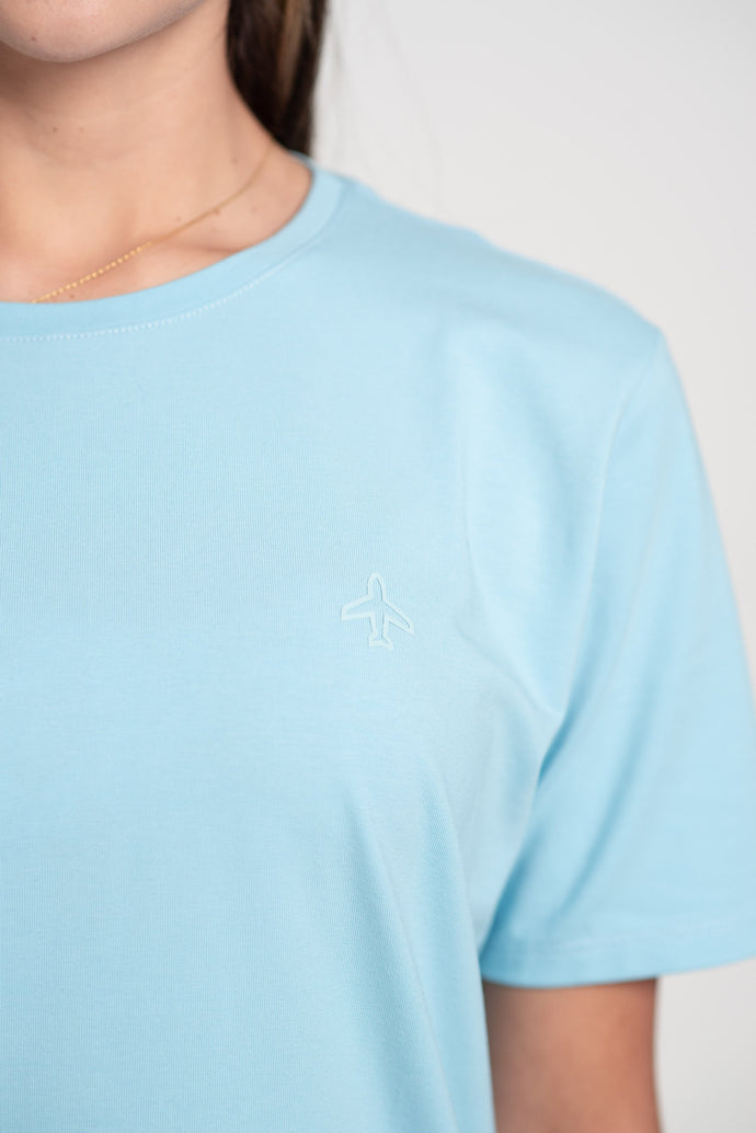 Camiseta Air Azul Claro Femenino - Volar Company