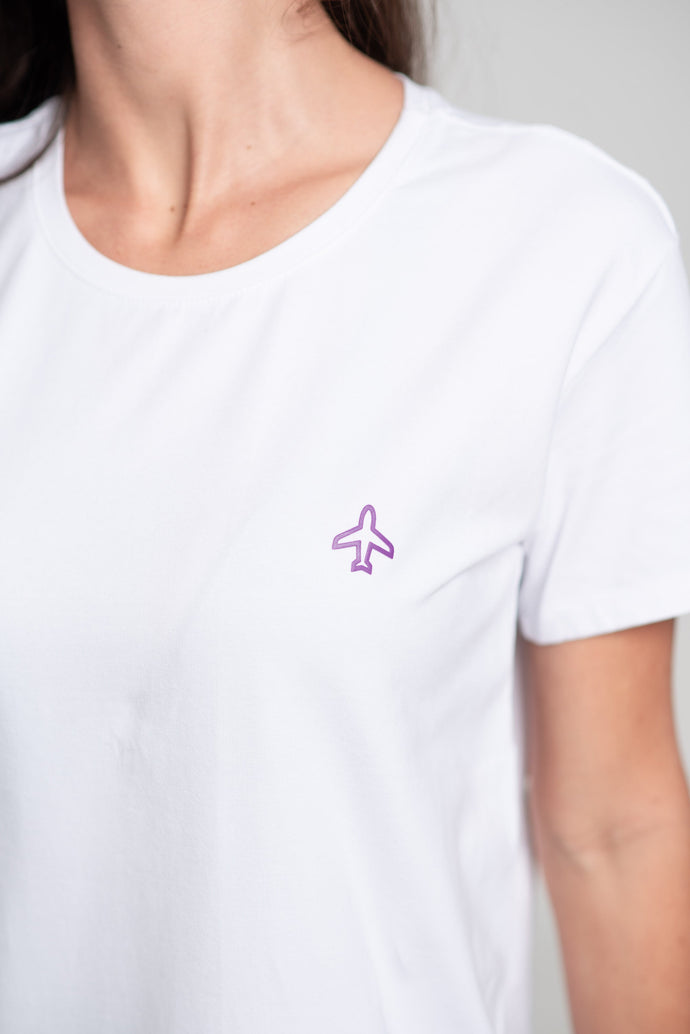 Camiseta Air Blanco Femenino - Volar Company