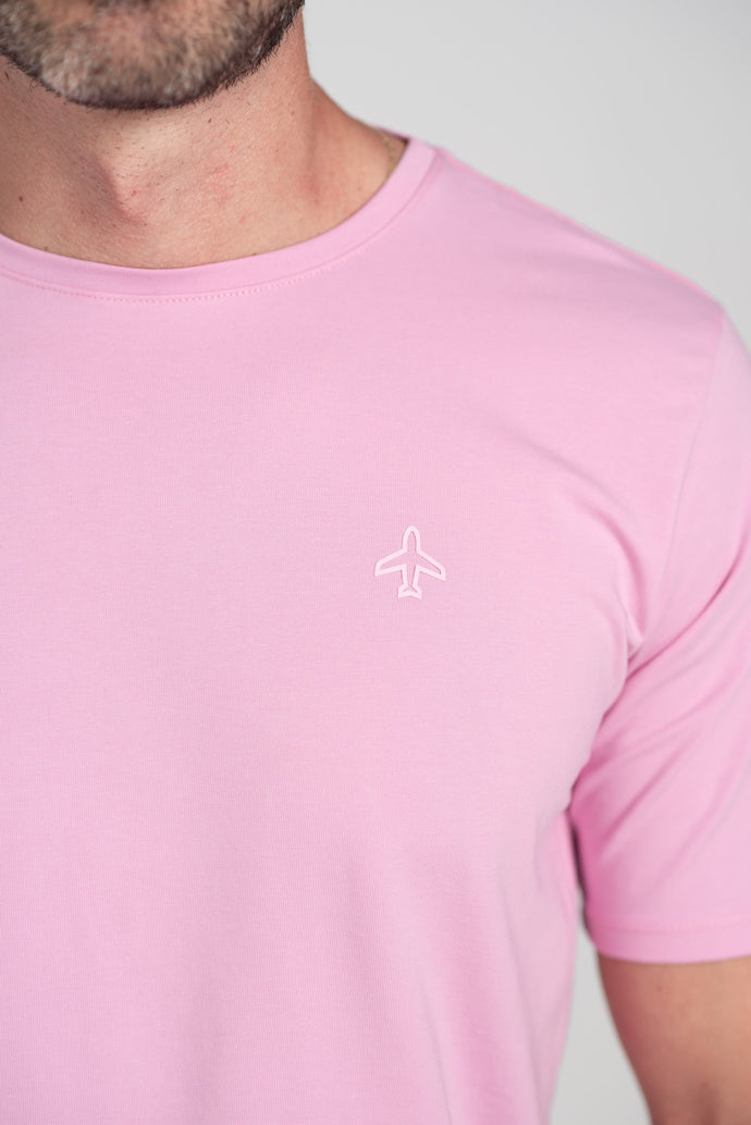 Camiseta Air Rosada Masculino - Volar Company