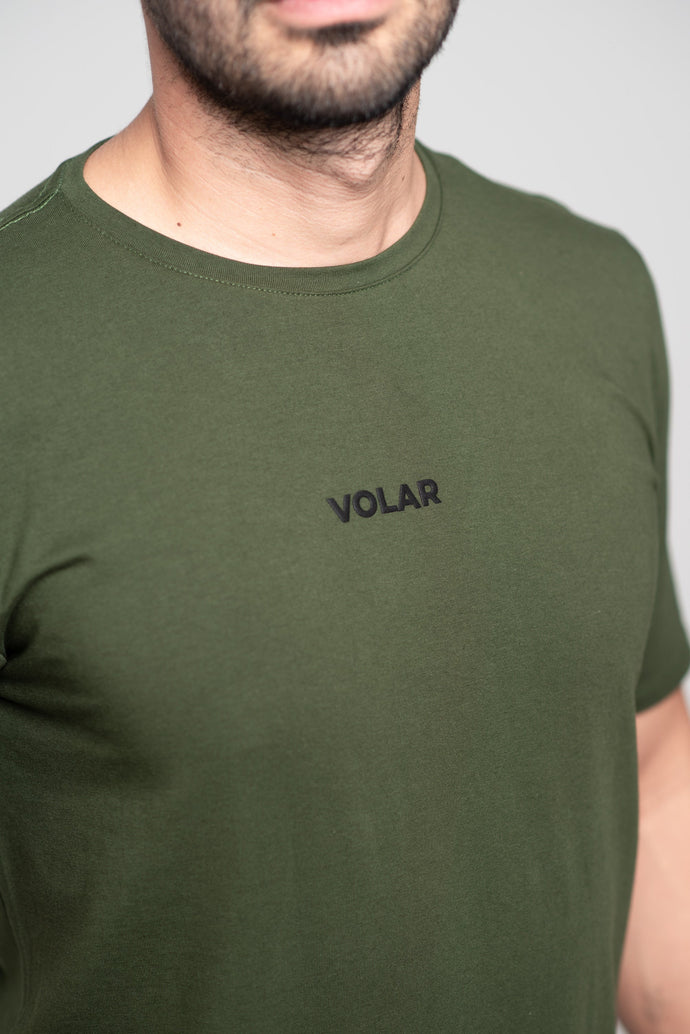 Camiseta Volar Verde Militar Masculino - Volar Company